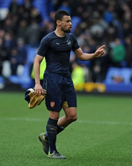 Everton V Arsenal 2015-16 Prints: Coquelin's Unyielding Spirit: Everton vs. Arsenal, Premier League 2015-16