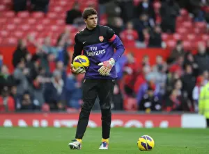 Damien Martinez (Arsenal). Manchester United 2: 1 Arsenal. Barclays Premier League