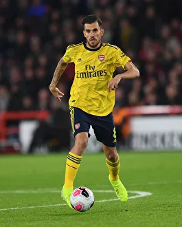 Dani Ceballos in Action: Arsenal vs. Sheffield United - Premier League Showdown (2019-20)