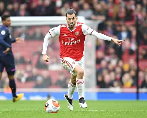 Dani Ceballos in Action: Arsenal vs. West Ham United, Premier League 2019-2020