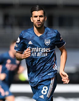Images Dated 12th September 2020: Dani Ceballos in Action: Arsenal vs. Fulham, Premier League 2020-21