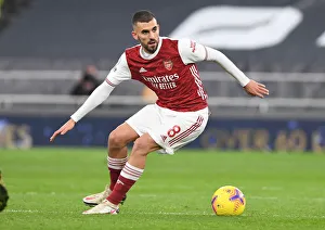 Dani Ceballos in Action: Arsenal vs. Tottenham Hotspur, Premier League 2020-21