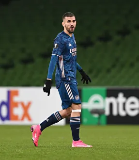 Dundalk V Arsenal 2020-21 Prints: Dani Ceballos in Action: Arsenal vs. Dundalk - UEFA Europa League (December 2020)