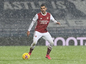 Images Dated 3rd January 2021: Dani Ceballos in Action: Arsenal vs. West Bromwich Albion, Premier League 2020-21