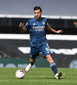 Images Dated 12th September 2020: Dani Ceballos in Action: Arsenal vs Fulham, Premier League 2020-21