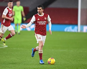 Arsenal V Leeds United 2020-21 Prints: Dani Ceballos in Action: Arsenal vs Leeds United, Premier League 2020-21