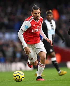 Arsenal V Newcastle United 2019-20 Prints: Dani Ceballos in Action: Arsenal vs Newcastle United, Premier League 2019-2020
