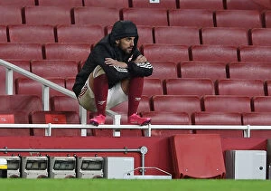 Images Dated 17th December 2020: Dani Ceballos in Action: Arsenal vs Southampton, Premier League 2020-21