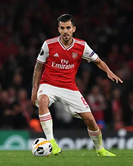 Dani Ceballos in Action: Arsenal vs Standard Liege, Emirates Stadium, 2019
