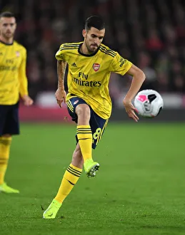 Dani Ceballos in Action: Sheffield United vs. Arsenal - Premier League Showdown (2019-20)