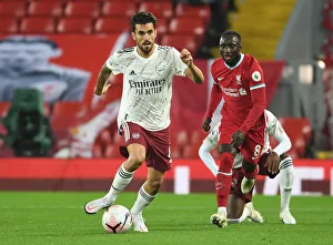 Liverpool V Arsenal 2020-21 Prints: Dani Ceballos at Anfield: Liverpool vs. Arsenal, 2020-21 Premier League