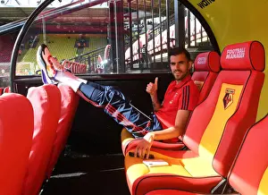 Watford V Arsenal 2019-20 Prints: Dani Ceballos - Arsenal FC Ready for Watford Clash (Watford vs Arsenal)