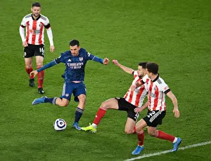 Dani Ceballos Clashes with George Baldock and Ethan Ampadu: Sheffield United vs. Arsenal, Premier League 2020-21