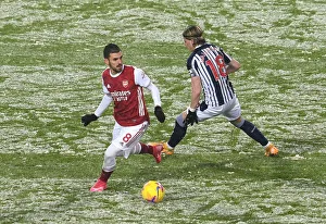 West Bromwich Albion V Arsenal 2020-21 Prints: Dani Ceballos Under Pressure: West Bromwich Albion vs. Arsenal, Premier League 2020-21