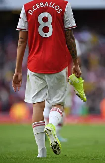 Dani Ceballos Reacts After Arsenal vs. Tottenham Premier League Clash at Emirates Stadium