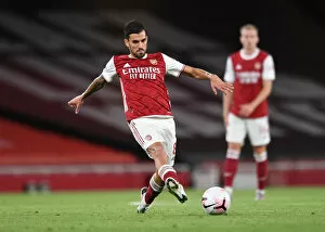 Images Dated 19th September 2020: Dani Ceballos Star Performance: Arsenal Triumphs Over West Ham United (2020-21)