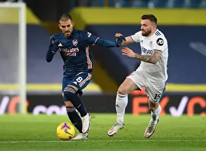 Leeds United V Arsenal 2020-21 Prints: Dani Ceballos vs Stuart Dallas: Battle at Elland Road - Leeds United vs Arsenal