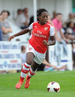 Millwall Lionessess V Arsenal Ladies 2014 Prints: Danielle Carter in Action: Arsenal Ladies vs. Millwall Lionesses - WSL Cup