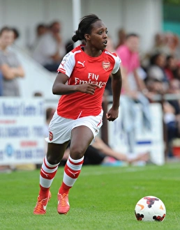Millwall Lionessess V Arsenal Ladies 2014 Prints: Danielle Carter in Action: Arsenal Ladies vs. Millwall Lionesses - WSL Cup