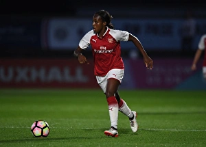 Danielle Carter in Action: Arsenal Women vs Everton Ladies Pre-Season Match