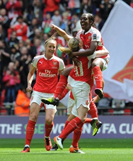 Danielle Carter Scores the FA Cup-Winning Goal: Arsenal Ladies Defeat Chelsea Ladies (2016)