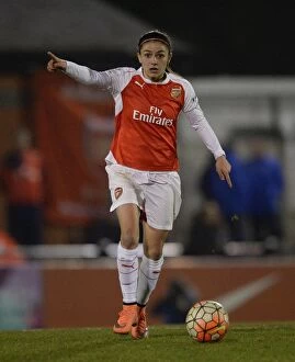 Images Dated 23rd March 2016: Danielle van de Donk in Action: Arsenal Ladies vs. Reading FC Women (WSL 1, 2016)