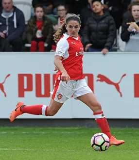 Arsenal Ladies V Tottenham Hotspur Ladies FA Cup 2017 Prints: Danielle van de Donk: In Action for Arsenal Ladies vs