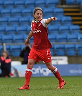 Danielle van de Donk in Action: Arsenal Ladies vs. Reading FC Women, WSL (Women's Super League)