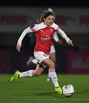 Danielle van de Donk in Action: Arsenal Women vs Birmingham City Women (FA WSL Cup)