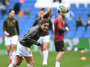 Brighton And Hove Albion Women V Arsenal Women 2018-19 Prints: Danielle van de Donk: Arsenal Women Ready for Battle at Brighton & Hove Albion