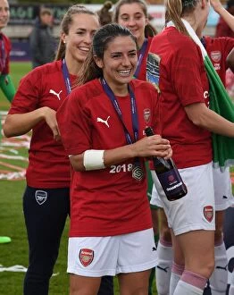 Images Dated 11th May 2019: Danielle van de Donk - Arsenal Women's Determination Amidst WSL Battle: Arsenal vs Manchester City