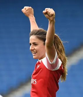 Danielle van de Donk: Arsenal's FA WSL Title-Winning Celebration at Brighton