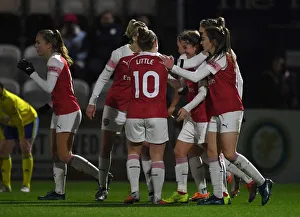Danielle van de Donk Scores First Goal: Arsenal Women vs Birmingham City Women, FA WSL Continental Tyres Cup