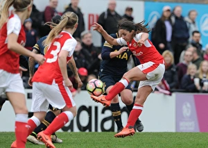 Arsenal Ladies V Tottenham Hotspur Ladies FA Cup 2017 Prints: Danielle van de Donk Scores Hat-Trick: Arsenal Ladies Crush Tottenham Hotspur Ladies in FA Cup