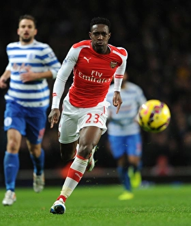 Arsenal V Queens Park Rangers 2014-15 Prints: Danny Welbeck in Action: Arsenal vs. Queens Park Rangers, Premier League 2014-15