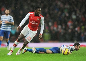 Arsenal V Queens Park Rangers 2014-15 Prints: Danny Welbeck in Action: Arsenal vs. Queens Park Rangers, Premier League 2014-15