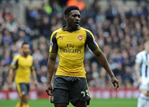 West Bromwich Albion V Arsenal 2016-17 Prints: Danny Welbeck in Action: Arsenal vs. West Bromwich Albion, Premier League 2016-17
