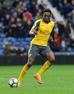 West Bromwich Albion V Arsenal 2016-17 Prints: Danny Welbeck in Action: Arsenal vs. West Bromwich Albion, Premier League 2016-17