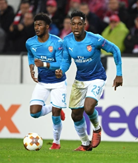 FC Koln V Arsenal 2017-18 Prints: Danny Welbeck in Action: Arsenal vs. 1. FC Koln, UEFA Europa League 2017-18