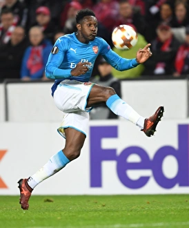 FC Koln V Arsenal 2017-18 Prints: Danny Welbeck in Action: Arsenal vs. 1. FC Koln, UEFA Europa League 2017-18