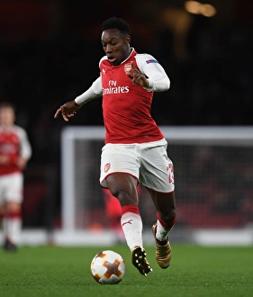 Arsenal V BATE Borisov 2017-18 Prints: Danny Welbeck in Action: Arsenal vs. BATE Borisov, UEFA Europa League 2017-18