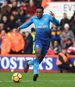 AFC Bournemouth V Arsenal 2017-18 Prints: Danny Welbeck in Action: Arsenal vs. AFC Bournemouth, Premier League 2017-18