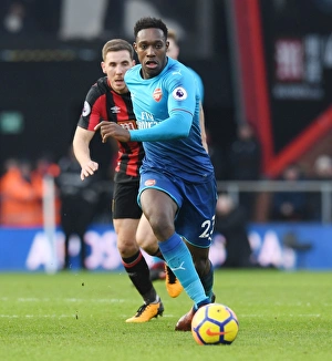 AFC Bournemouth V Arsenal 2017-18 Prints: Danny Welbeck in Action: Arsenal vs. AFC Bournemouth, Premier League 2017-18
