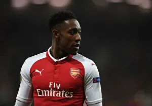 CSKA Moscow V Arsenal 2017-18 Prints: Danny Welbeck in Action: Arsenal vs