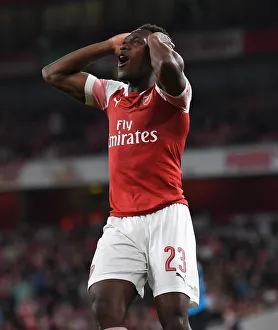 Arsenal V Brentford - Carabao Cup 2018-19 Prints: Danny Welbeck in Action: Arsenal vs. Brentford, Carabao Cup 2018-19