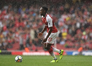 Arsenal V AFC Bournemouth 2017-18 Prints: Danny Welbeck in Action: Arsenal vs AFC Bournemouth, Premier League 2017-18