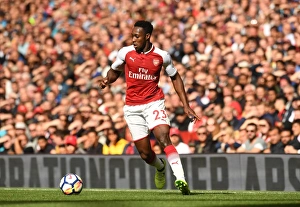 Danny Welbeck in Action: Arsenal vs AFC Bournemouth, Premier League 2017-18