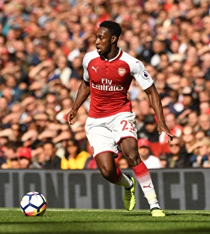 Arsenal V AFC Bournemouth 2017-18 Prints: Danny Welbeck in Action: Arsenal vs AFC Bournemouth, Premier League 2017-18