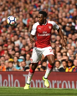 Arsenal V AFC Bournemouth 2017-18 Prints: Danny Welbeck in Action: Arsenal vs AFC Bournemouth, Premier League 2017-18