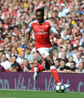 Arsenal V Everton 2016-17 Prints: Danny Welbeck in Action: Arsenal vs Everton, Premier League 2016-17